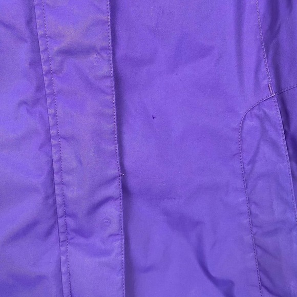 L.L.Bean Women's Small Purple Fleece Lined Hooded Zip Up Winter Jacket Coat‎ - Picture 9 of 14
